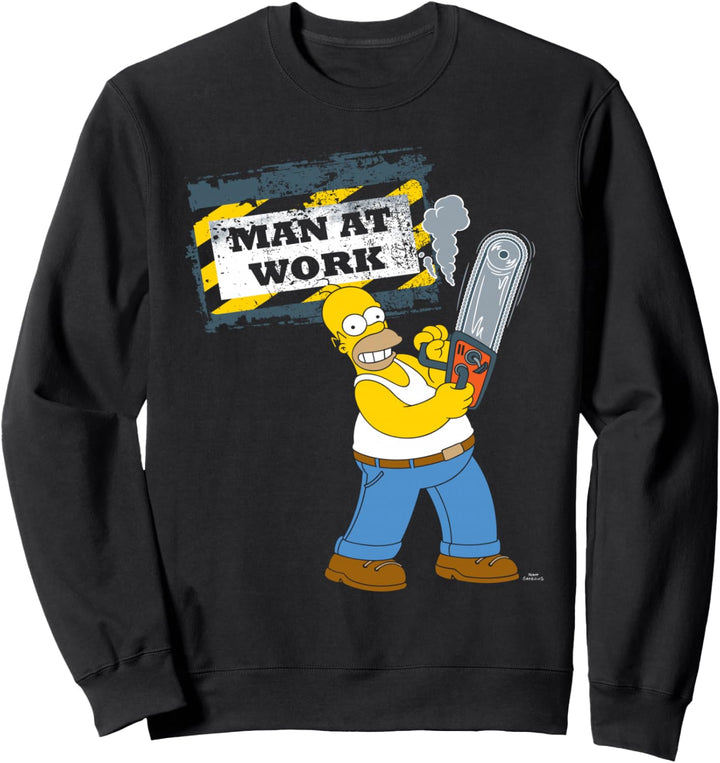 Das Werk von Homer Graphic Man von Die Simpsons Sweatshirt