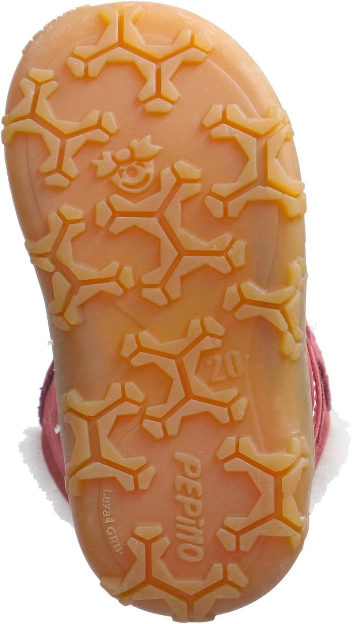 RICOSTA Mädchen und Jungen Stiefel ELIA, Kinder Lauflernschuhe, Weite: Weit, terracare,Barfuss-Schuh