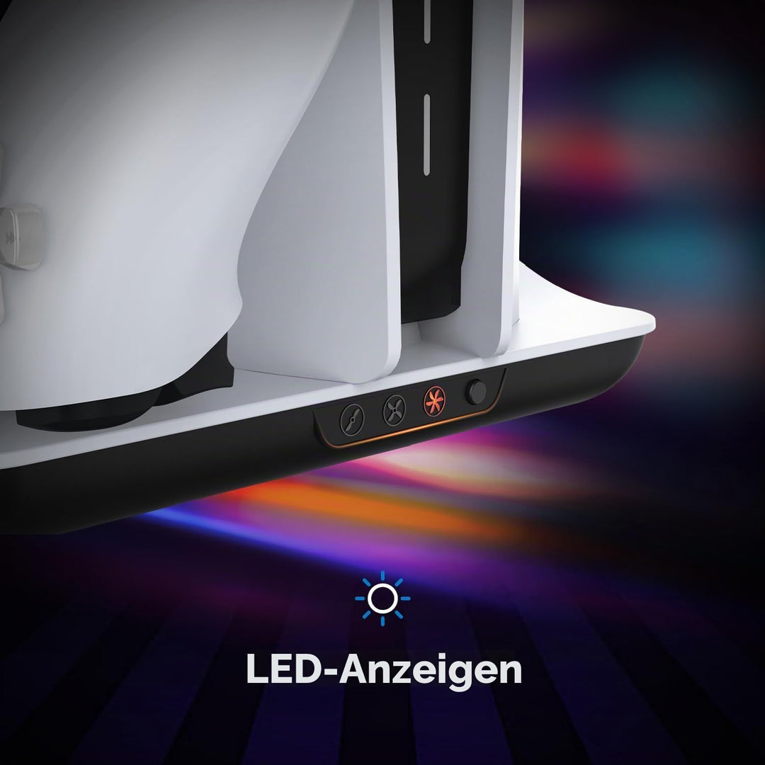 EgoGear - SCC5 Premium-Lade-Kühlständer für Playstation 5