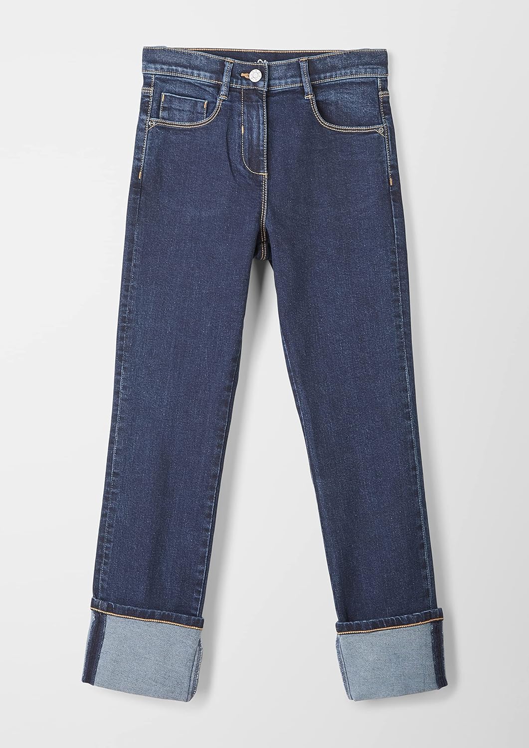 s.Oliver Mädchen Jeans, Suri Straight Fit 146 Grosse Grössen Blau, 146 Gro&#xDF;e Gr&#xF6;&#xDF;en B