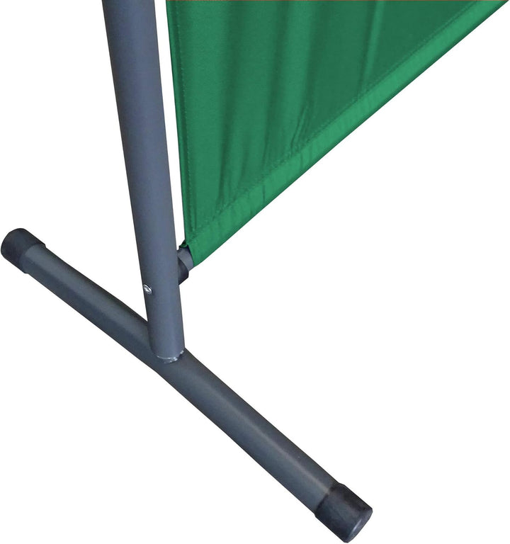 QUICK STAR Paravent 180 x 78 cm Stoff Raumteiler Klein Garten Stellwand Trennwand Balkon Sichtschutz