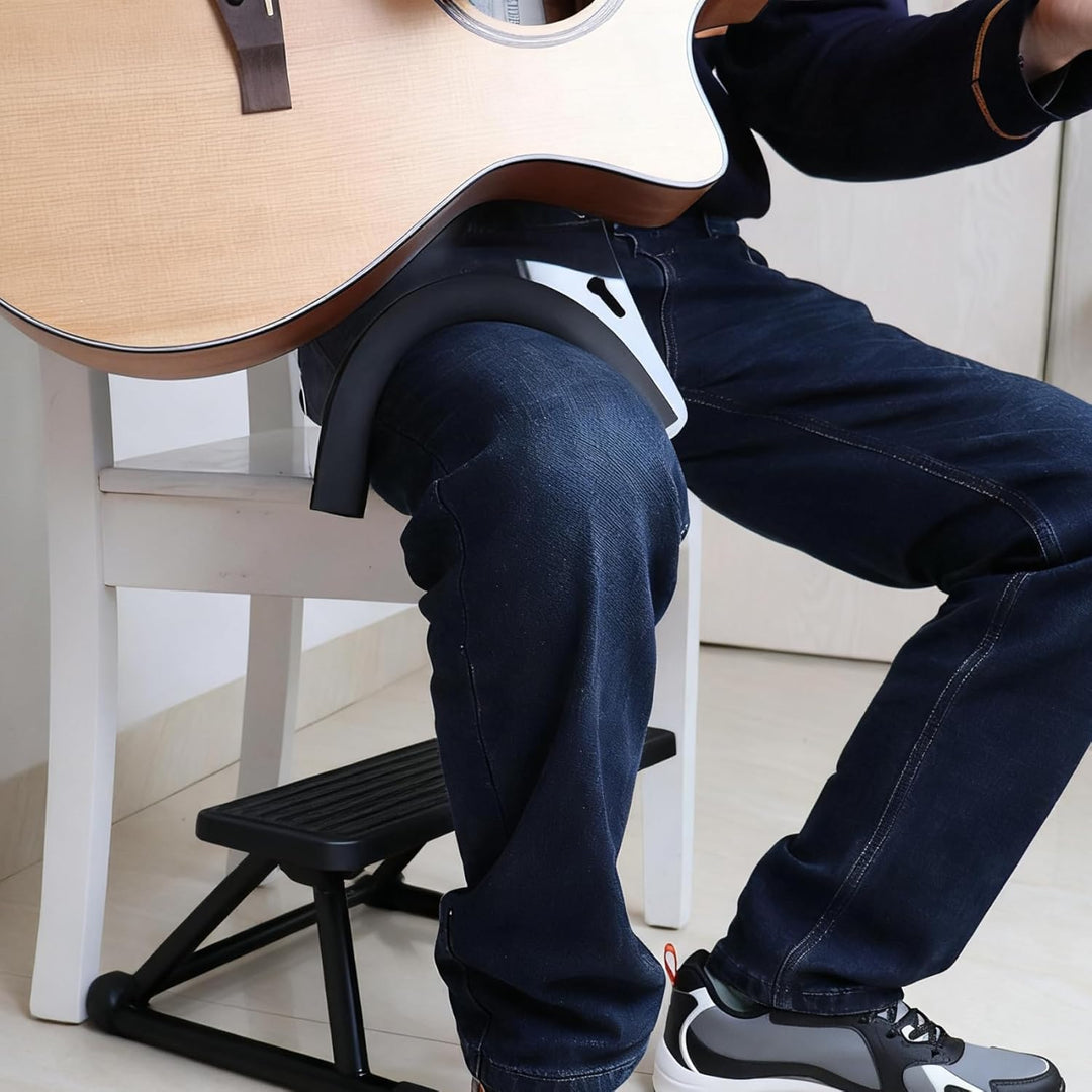 Klassische Gitarrenstütze mit rutschfesten Silikonstreifen, Acryl-Gitarrenstütze mit Saugnäpfen, für