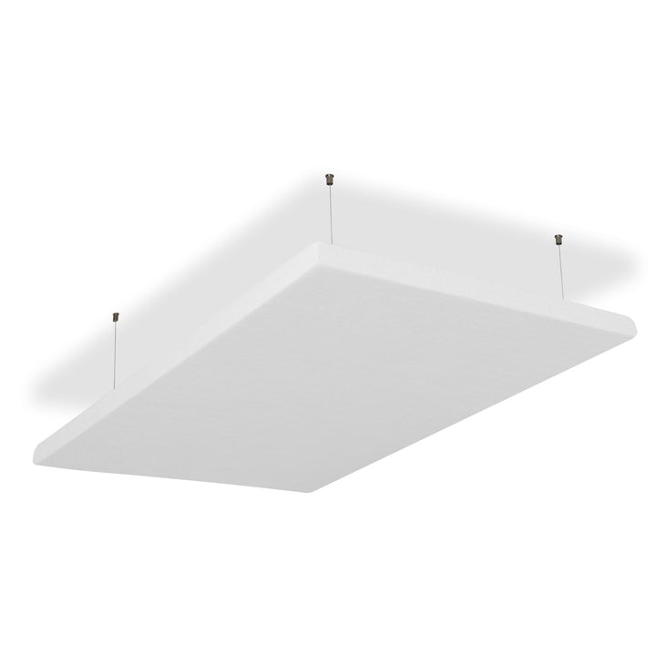 SILENT4® Schallabsorber Decke 114x72x5cm Akustikbild Akustikpaneele aus Akustikvlies, Seilmontage, m
