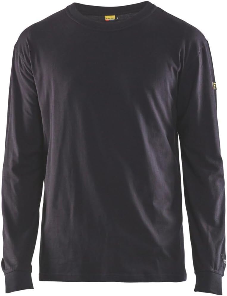 Blaklader Flammhemmendes Langarm-T-Shirt 3483-1737 M Blau, M Blau