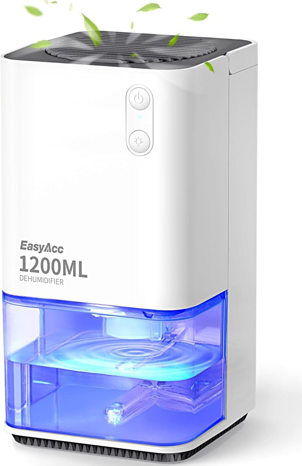 Luftentfeuchter 1200ml,EasyAcc Luftentfeuchter Elektrischer Entfeuchter Leise Tragbarer Raumentfeuch