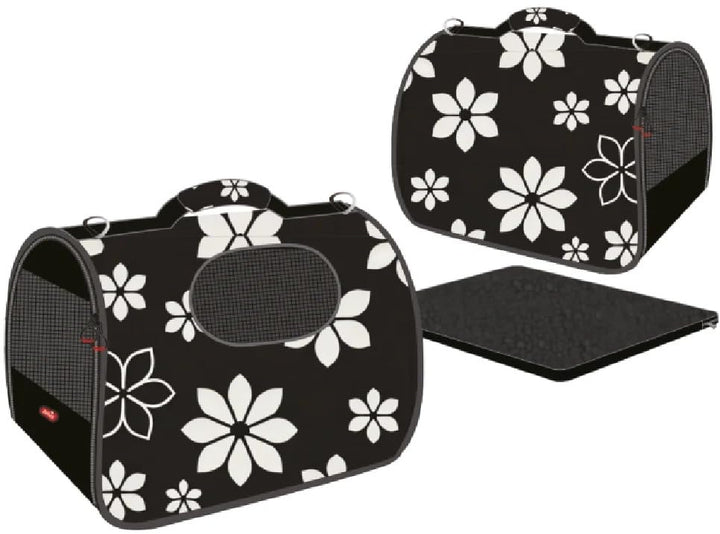 ZOLUX Transporttasche für Hund und Katze Nomad Flower S - stilvolles Design