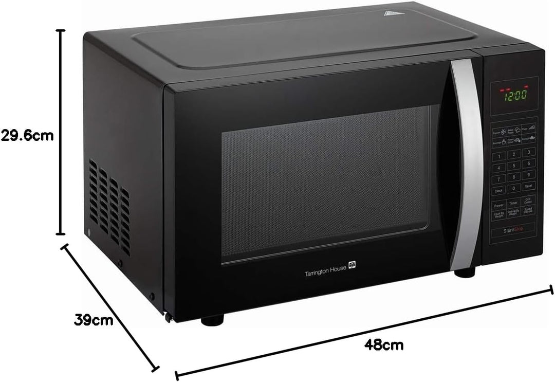 Tarrington House Mikrowellenofen MWDF5823G, mit Grillfunktion, 800/1000 W, 23 Liter, digitales Displ