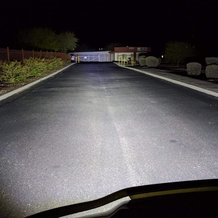 AUXTINGS 38 cm 15 Zoll 216W dreireihiger LED Arbeitslicht Bar Autoscheinwerfer Offroad Flutlicht Sch
