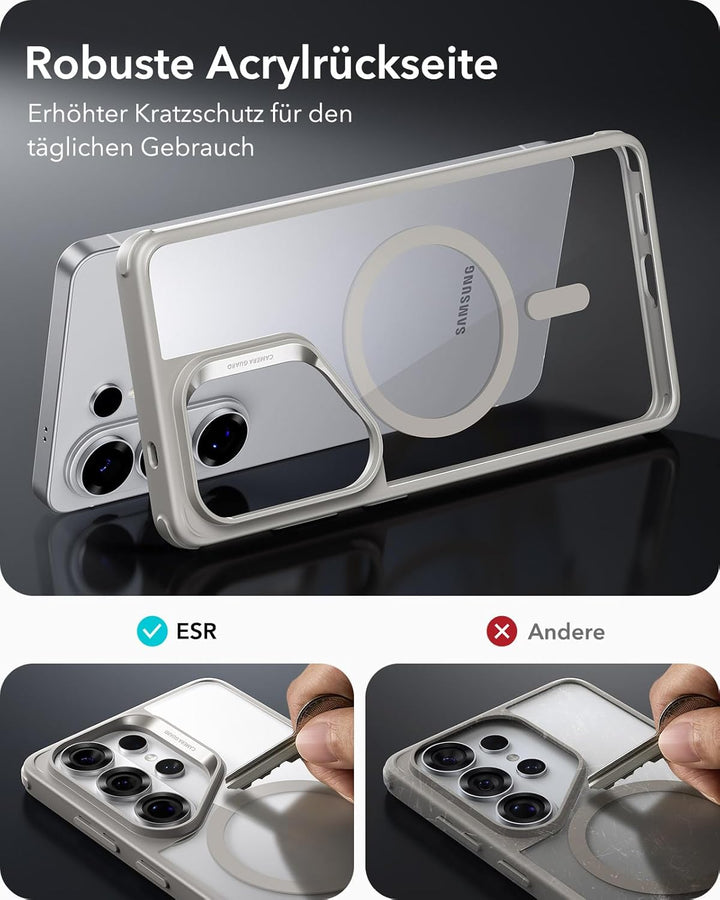 ESR für Samsung Galaxy S26 Ultra Hülle für MagSafe, TOP MIlitärnorm Schutz, Magnetische Handyhülle S
