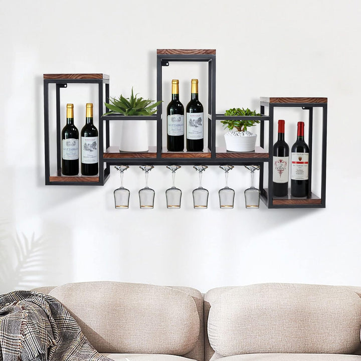 JINPRDAMZ Wand Weinregal Flaschenregal, Wandweinregale, Weinflaschenregale, Wanddekoration, Weinrega