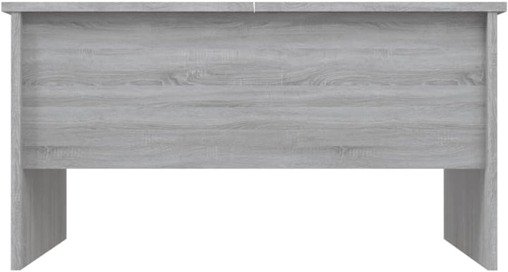 WIFESE Couchtisch Höhenverstellbar 80x50x42,5 cm Beistelltisch Holz Wohnzimmertisch Modern Stilvolle