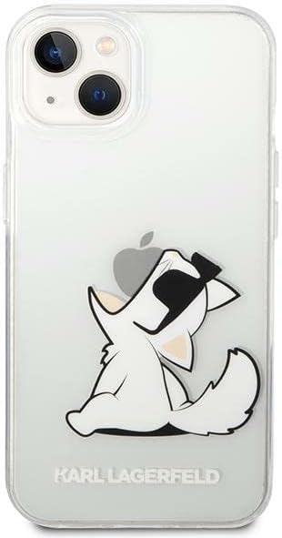 Karl Lagerfeld KLHCP14MCFNRC hülle für iPhone 14 Plus 6,7" hardcase transparent Choupette Fun