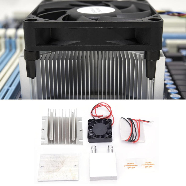 TEC1-12706 Kühlkörper Peltier Plattenmodul für Thermoelektrische Kühler 70W Wasserkühlsystem Kit