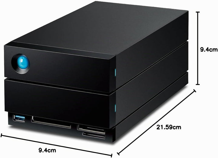 LaCie 2big Dock Thunderbolt 3 20TB externe Festplatte, 3.5 Zoll, Thunderbolt 3, RAID 1, 2, USB-C + C