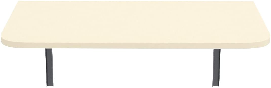 AKKE Wandklapptisch mit Abgerundeten Ecken Klapptisch Esstisch Wandtisch Küchentisch Schreibtisch Ki