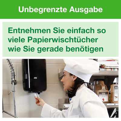 Tork 128207 Starke Mehrzweck Papierwischtücher für das M2 Innenabrollung Spendersystem / 2-lagiges s