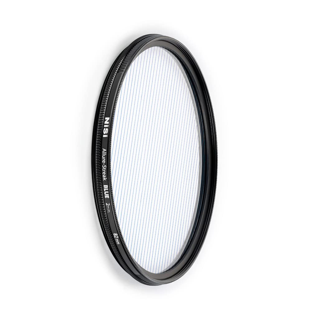 NiSi 72mm Allure Streak Blau 2mm Streifenfilter Blue-72mm, Blue-72mm