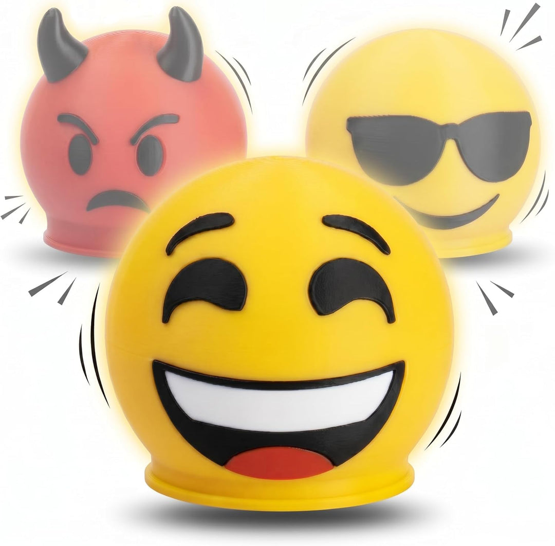 Anhängerkupplung Abdeckung Smiley – Lustige AHK Schutzkappe für 50 mm Kugelkopf – Universal für Auto