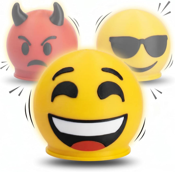 Anhängerkupplung Abdeckung Smiley – Lustige AHK Schutzkappe für 50 mm Kugelkopf – Universal für Auto