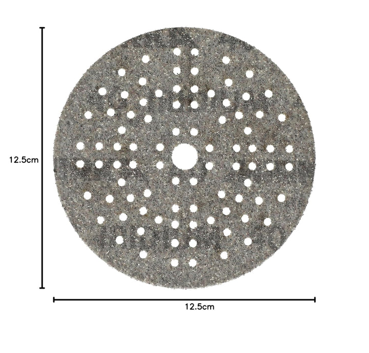 Mirka Iridium Premium-Schleifpapier Ø 125mm Klett 89-Loch, Korn 40, 50 Stk/Zum Schleifen von Lack, S