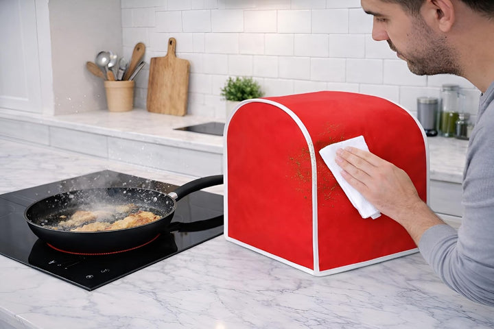 Schutzhülle von hoher Qualität, kompatibel mit Monsieur Cuisine Connect und Plus. Handgefertigt. Mat