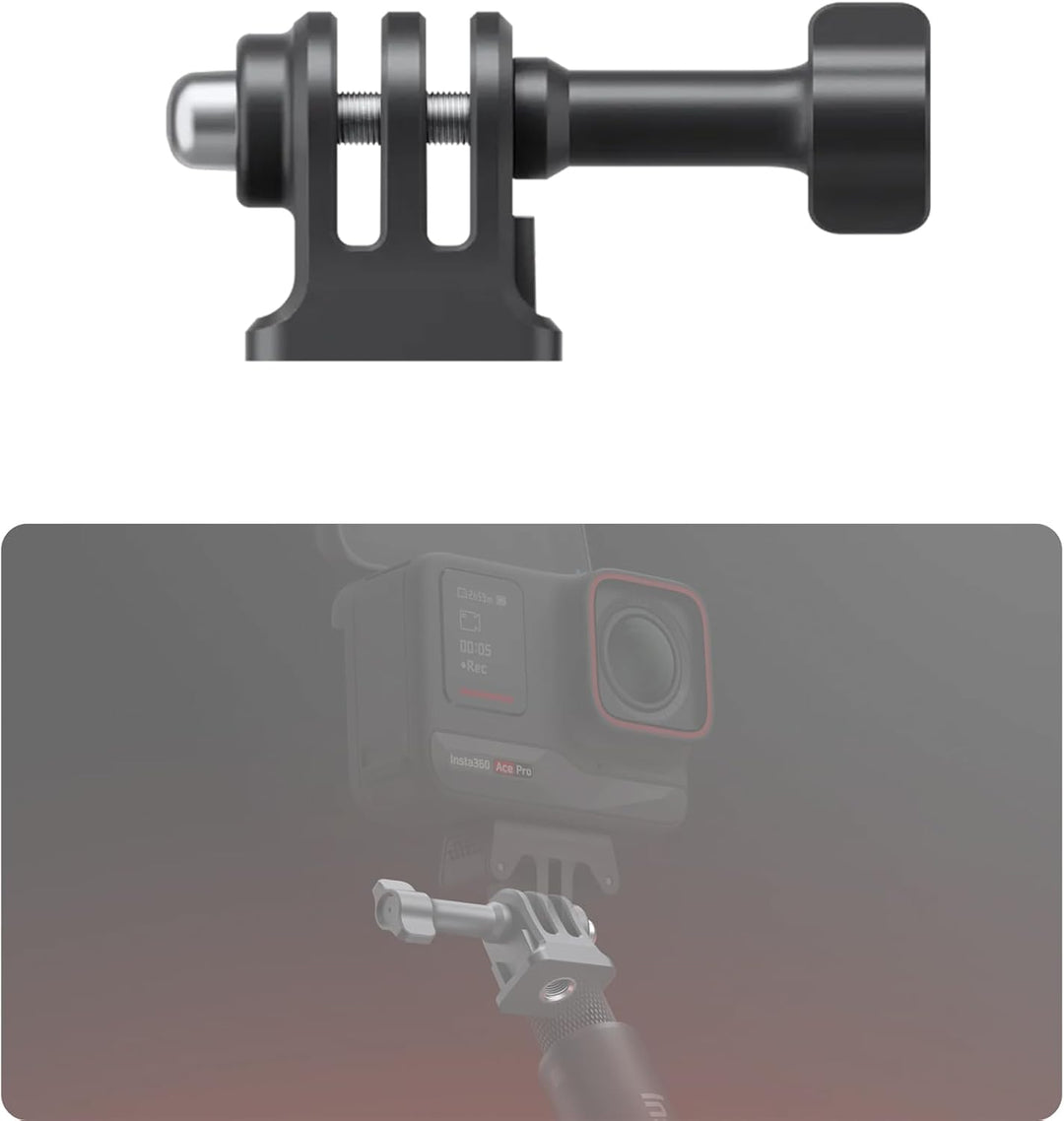 Insta360 Ace Pro Adapter mit 3 Zinken auf 1/4 Zoll