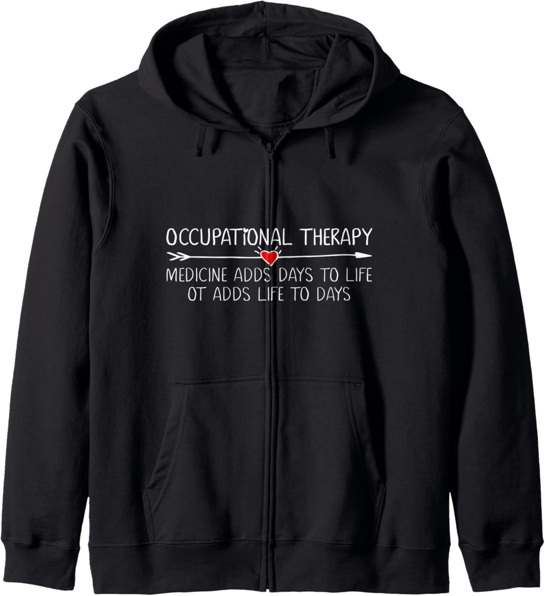 Occupational Therapy Therapist Assistant Heart OT Teen Women Kapuzenjacke