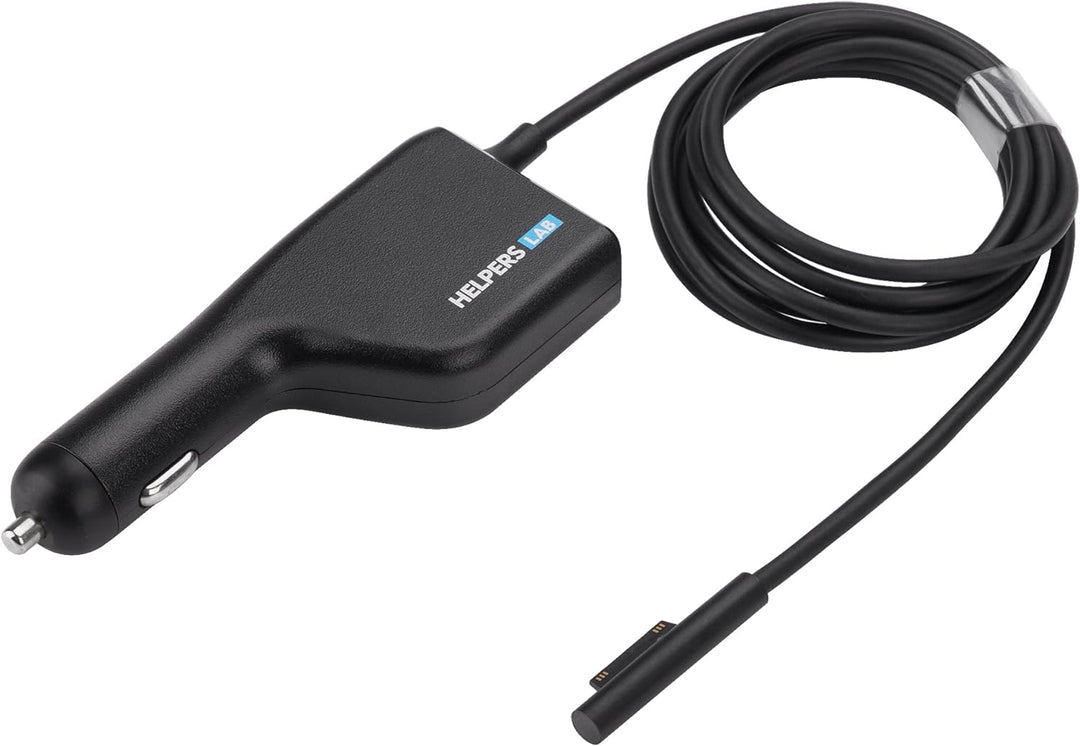 Helpers Lab Laptop 15V KFZ Netzteil Ladegerät für Microsoft Surface Book Laptop 4 3 2 1 Surface Pro