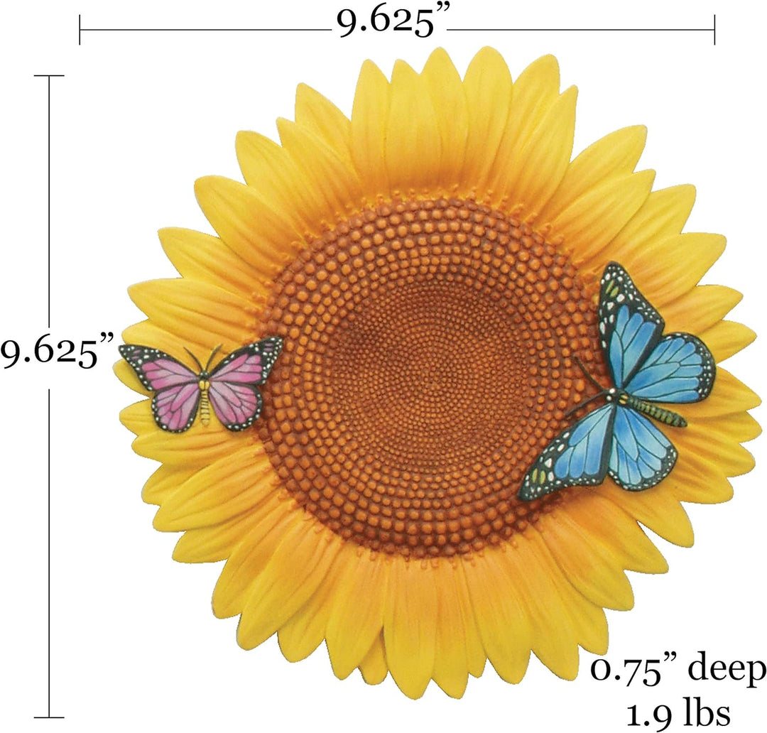 Spoontiques - Garden Décor - Trittstein - Sonnenblume - Dekostein für Garten, Sonnenblume
