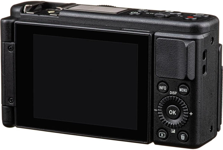 YASHICA City 300 Digitalkamera (schwarz) mit QuickFlash-Kamera-Taschenlampe