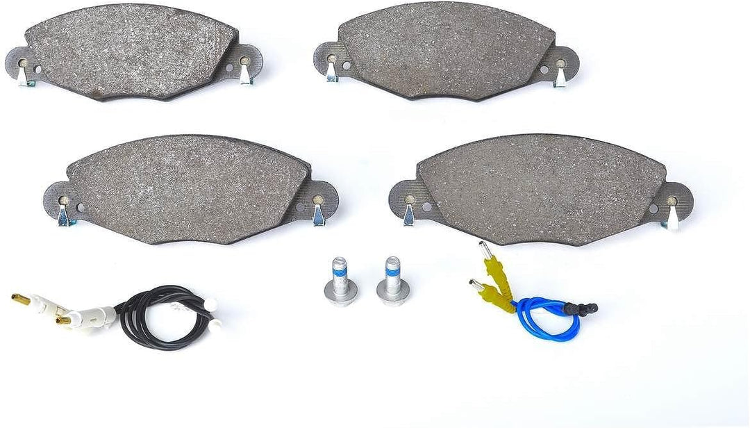 Bosch BP327 Bremsbeläge - Vorderachse - ECE-R90 Zertifizierung - vier Bremsbeläge pro Set