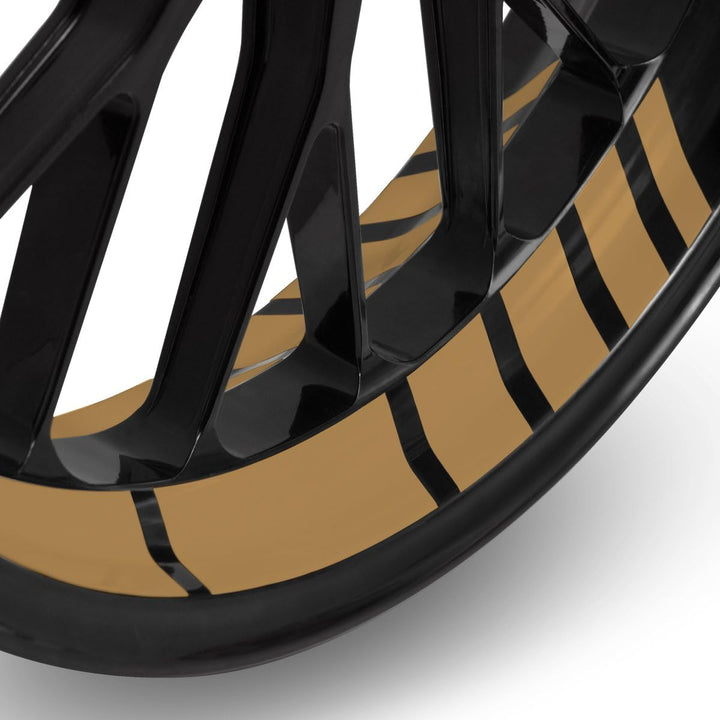 Felgenbettaufkleber im GP Design - Komplettset für 16" bis 19" - Farbe & Breite wählbar gold matt 3,