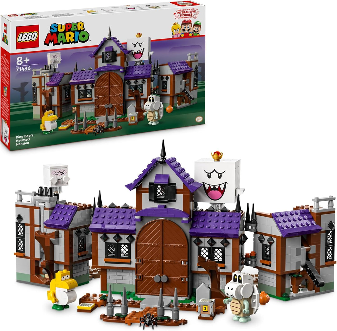 LEGO Super Mario König Buu Huus Spukhaus, Spielzeuggeisterhaus für Kinder, Nintendo Set zum Sammeln,