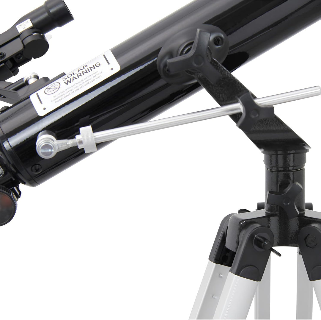 Omegon Teleskop AC 60/700 AZ-1, Linsenteleskop mit 60mm Öffnung und 700mm Brennweite