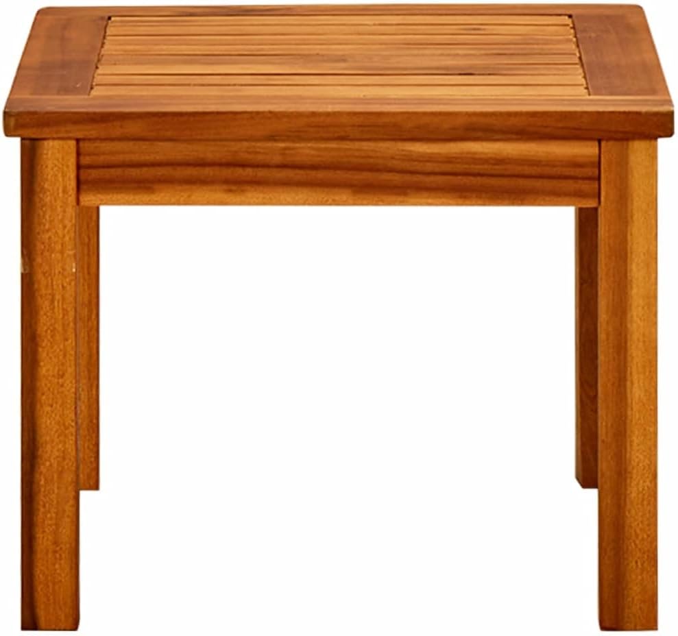 homiuse Garten-Couchtisch 45x45x36 cm Esszimmertische Couchtisch Holz GartenmöBel BalkonmöBel Garten