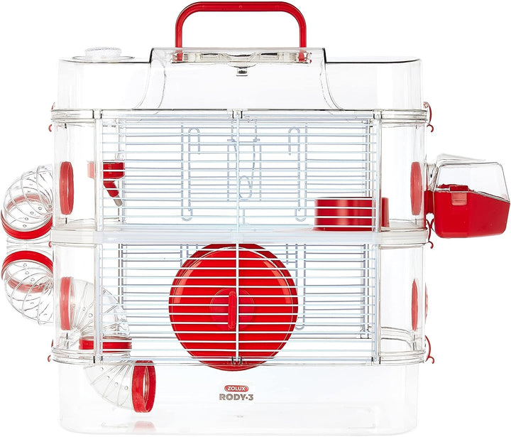 Zolux Käfig für Hamster, Mäuse, Rennmäuse, 3 Zoll, 1 Stück (1er Pack)