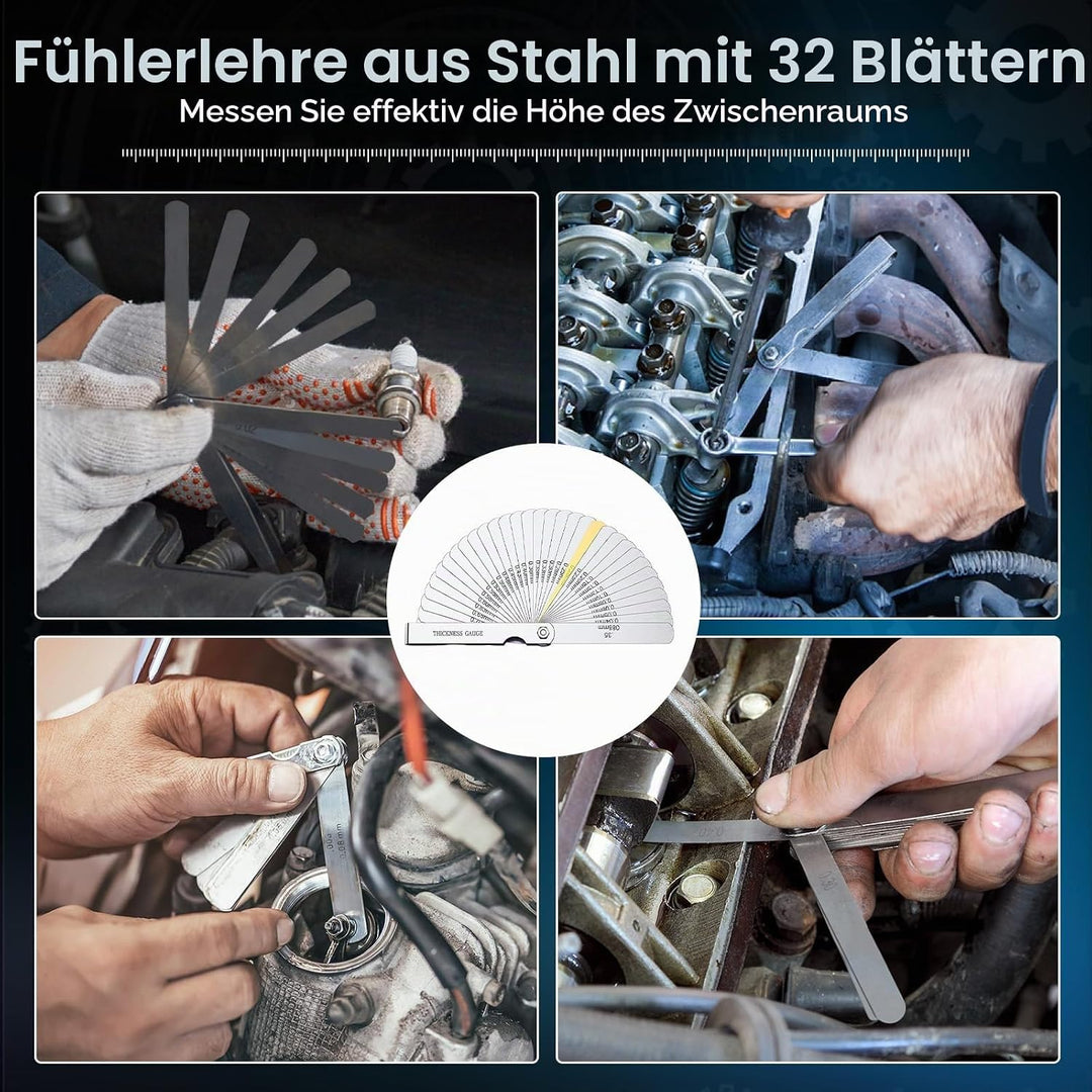 Housolution Digitaler Messschieber 8 Zoll, Messschieber mit grossem LCD-Bildschirm, 4 Messwege, Zoll