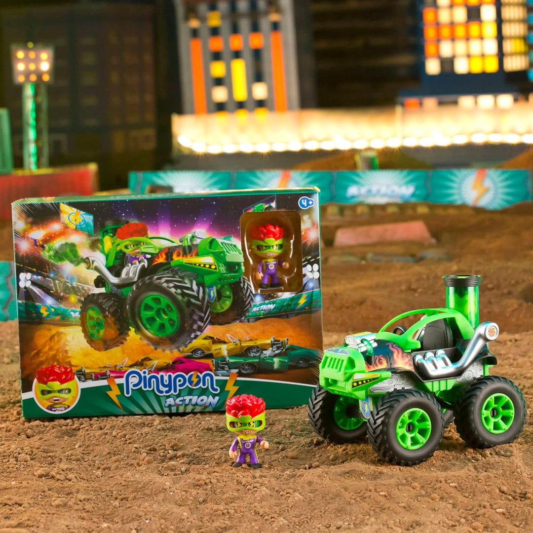 Pinypon Action 700017051 Big Foot Pinypon Spielzeug, bunt, Talla única