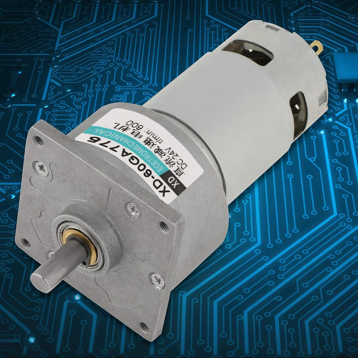 Getriebemotor, DC 12/24 V 35 W CW/CCW Mini-Getriebe Motor mit Einstellbarer Geschwindigkeitsreduzier
