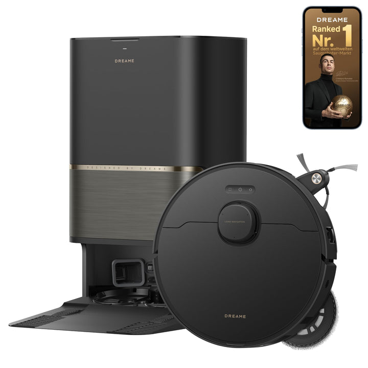 dreame L50s Pro Ultra Saugroboter mit Wischfunktion 100 Tage automatische Leerung, Mopp-Selbstreinig