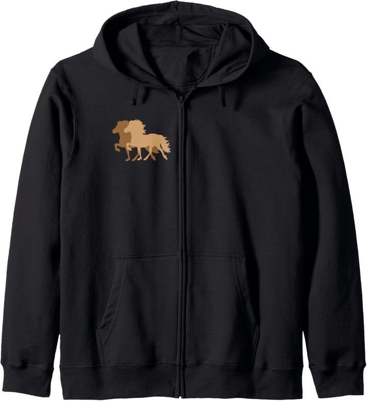Islandpferd Kapuzenjacke