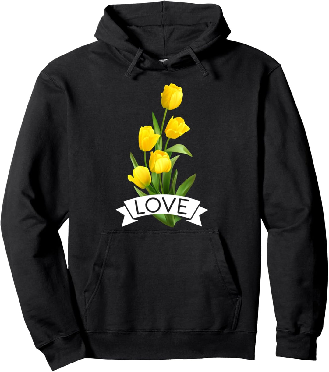 Tulpen Blume Frühling Blume Florist Pullover Hoodie