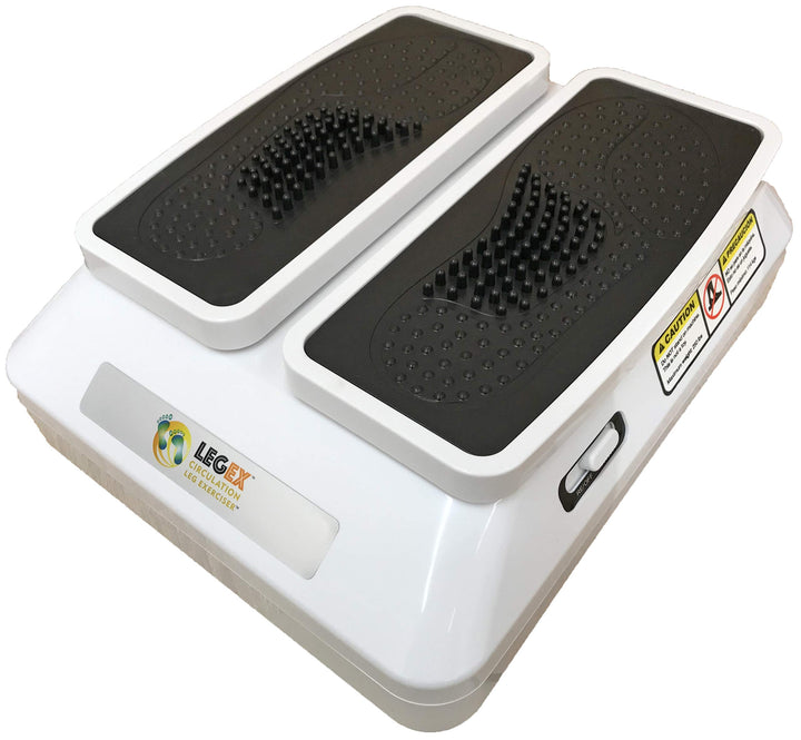 Bioenergiser Leg Exerciser Pro: Passives Bewegungstraining für Jung &amp; Alt. 3 Stufen, inkl. Fernbedie