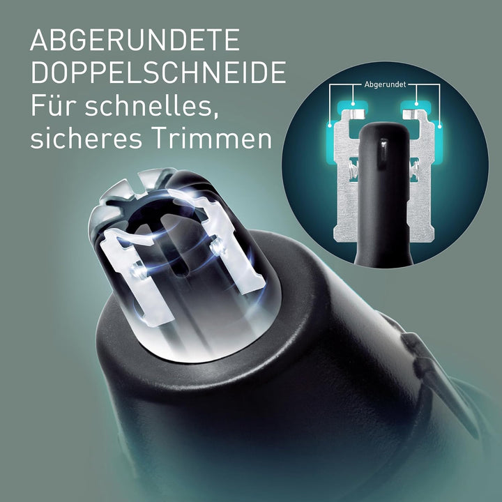 Panasonic ER-GN300-K503 Nasenhaarschneider für Männer, Premium-Elektrorasierer, Nasen-, Ohren- und A