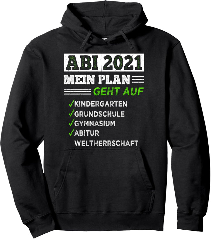 Abitur 2021 Abitur Geschenk Abschluss Abitur Pullover Hoodie
