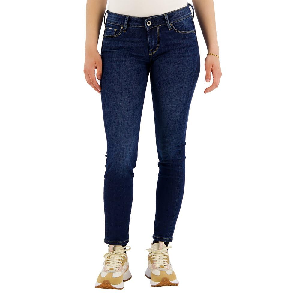 Pepe Jeans Damen Soho Jeans 26W / 32L Blue (Denim-h45), 26W / 32L Blue (Denim-h45)