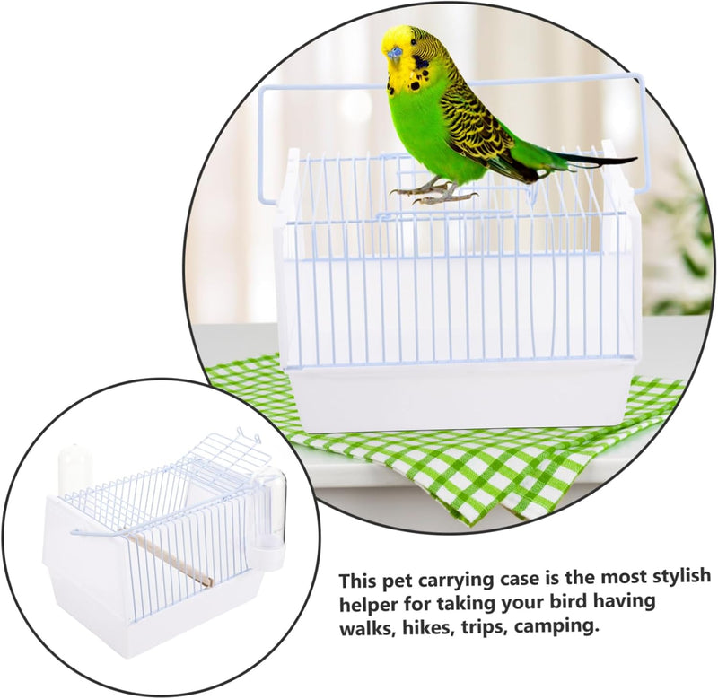 Mipcase 1 Satz Raus Vogelkäfig Vogelträger für die Reise Reisekäfig für Haustiere Rucksack Käfig für