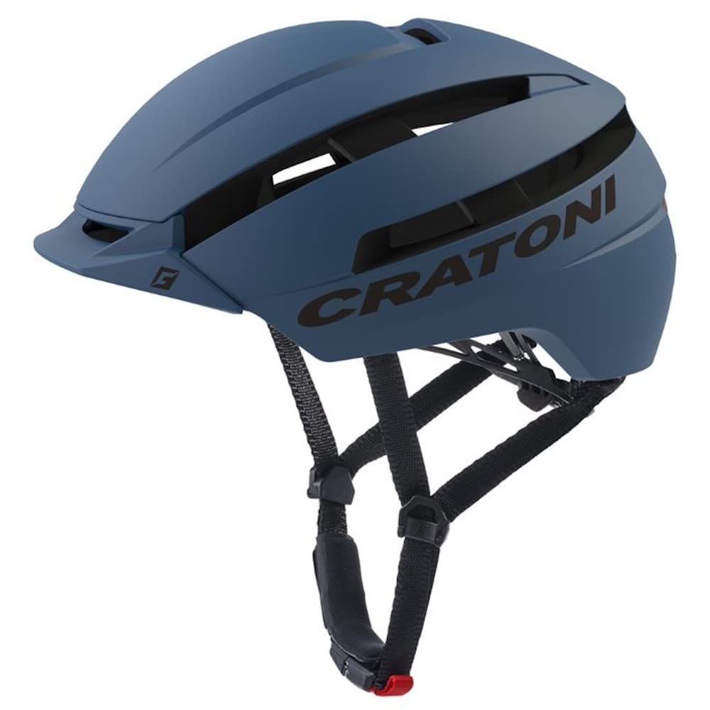 Cratoni C-Loom 2.0 E-Bike und Urban Lifestyle Helm L Blau Matt, L Blau Matt
