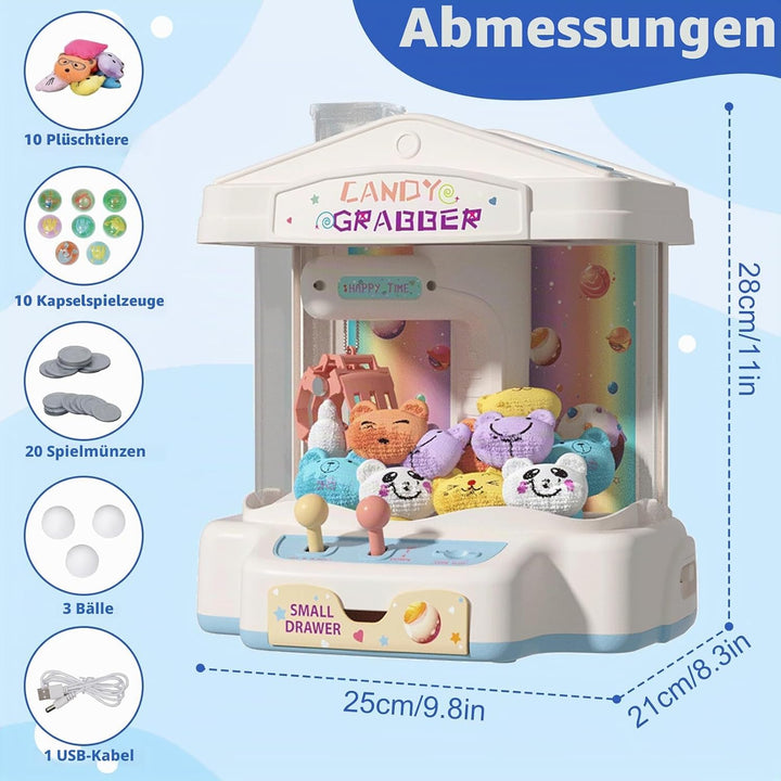 Siairo Candy Grabber Süssigkeitenautomat Süssigkeiten Greifautomat Greifer Spielautomat Vending Claw