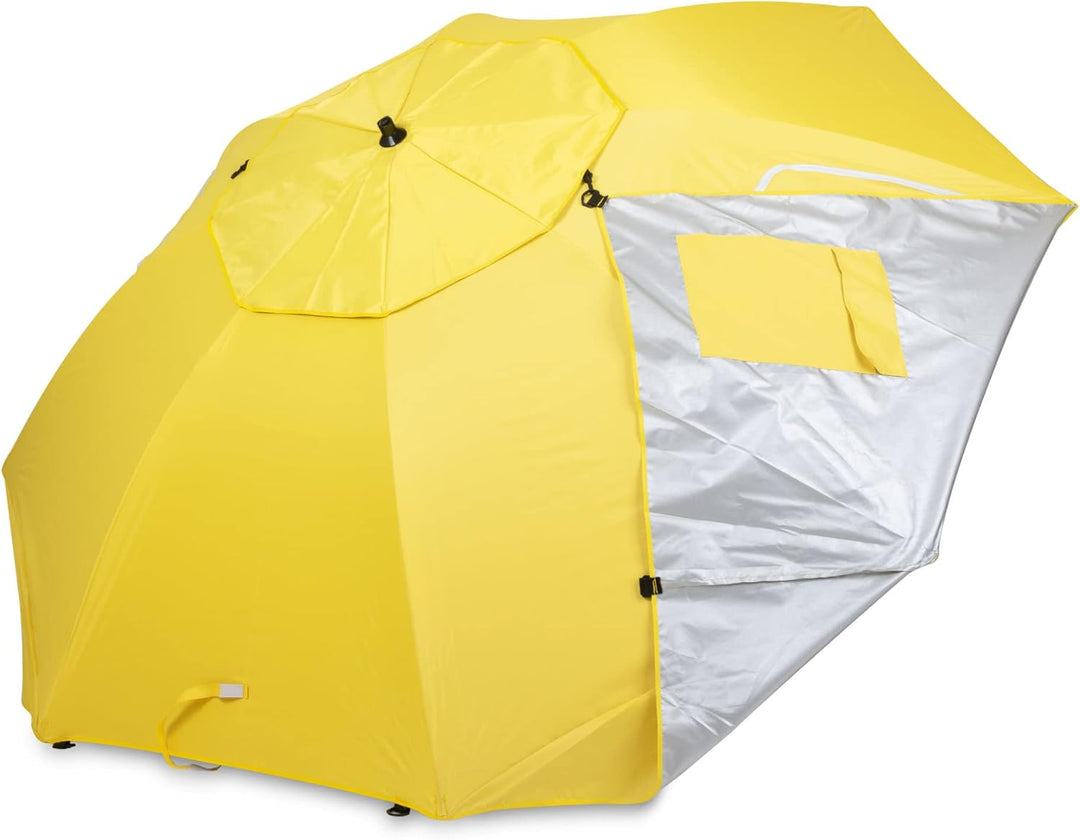 Stagecaptain UM-210 Shady Sonnenschirm-Strandmuschel - Erdspiess zur Montage als Sonnenschirm - Wass